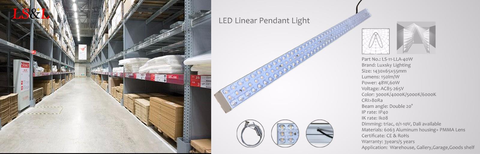 leiddi línulegt ljós led linear light